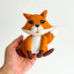 felted fox