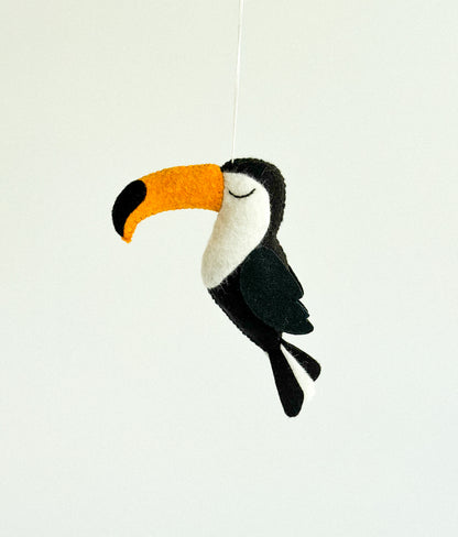 Felt Toucan Ornament