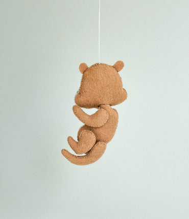 Felt Otter Ornament