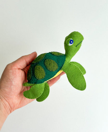 Felt Turtle Ornament