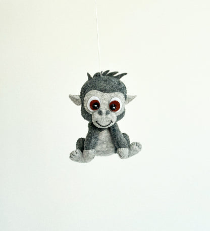 Felt Gorilla Ornament