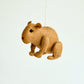 Felt Capybara Ornament 
