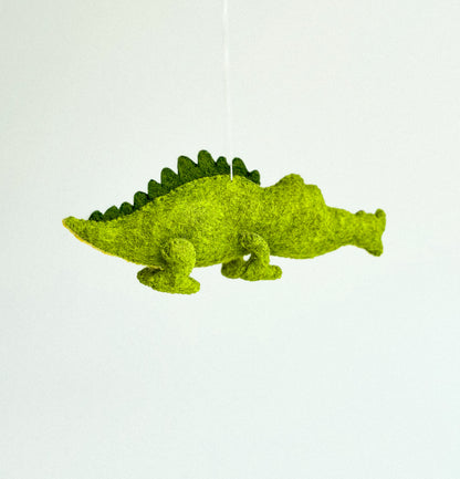Felt Crocodile Ornament