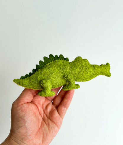 Felt Crocodile Ornament