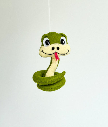 Felt Snake Ornament
