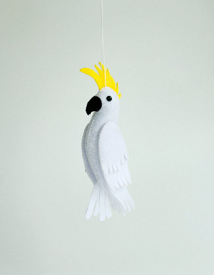 Felt Parrot Ornament