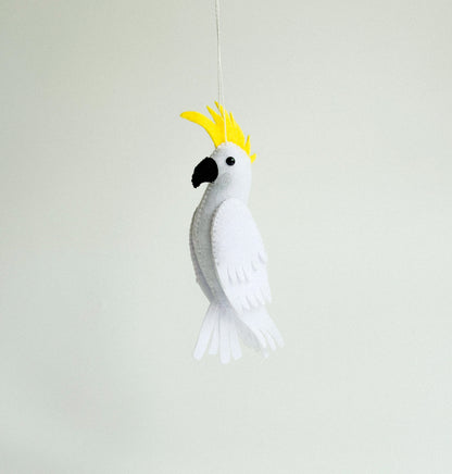 Felt Parrot Ornament