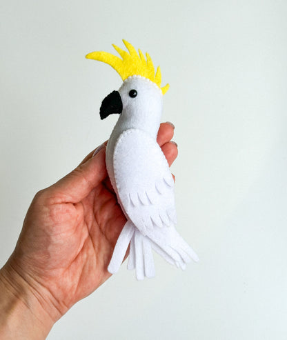 Felt Parrot Ornament