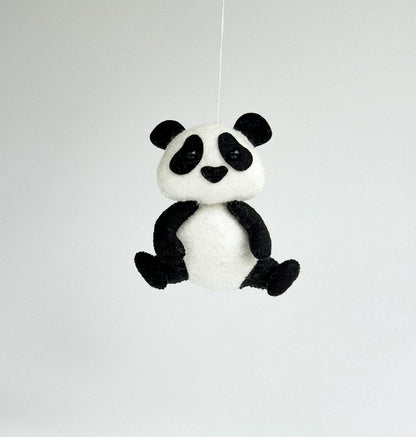 Felt Panda Ornament 