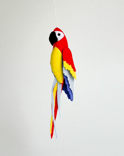 Colorful Parrot Ornament