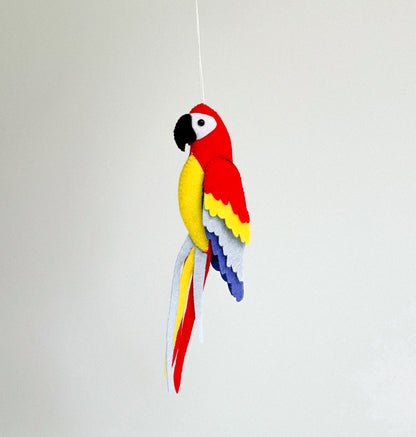 Colorful Parrot Ornament
