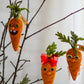 Easter carrot ornament, Easter decorations, Easter gifts, Easter Tree Decor, Funny carrot decorations, Felt carrot toys