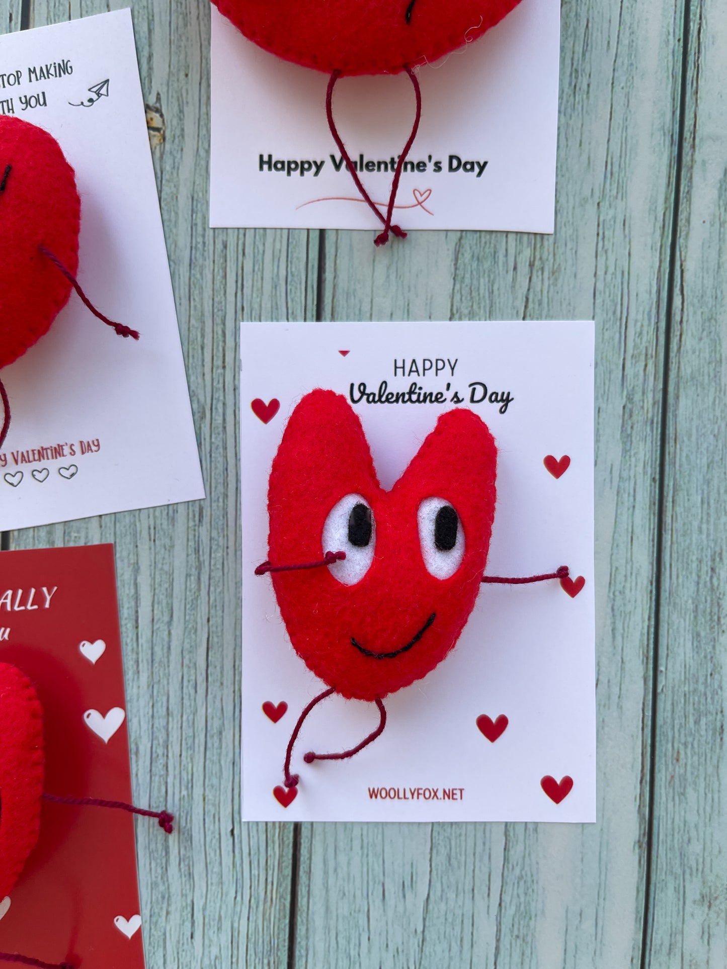 Love Heart Pocket Hug | Funny Heart Valentine’s Day card | Hand Sewn Felt Pocket Hug | Pick Me Up Gift |Girlfriend Boyfriend Letter Box Gift