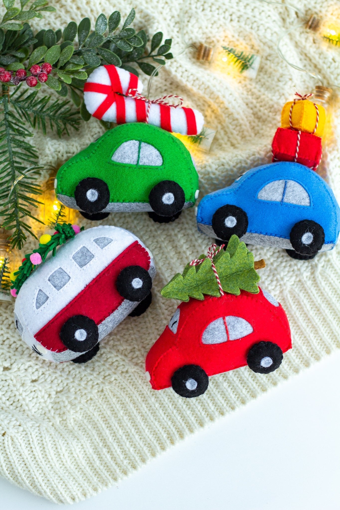 Car Christmas Decorations - WoollyFox