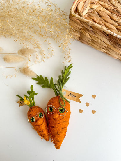 Carrot Decorations - WoollyFox