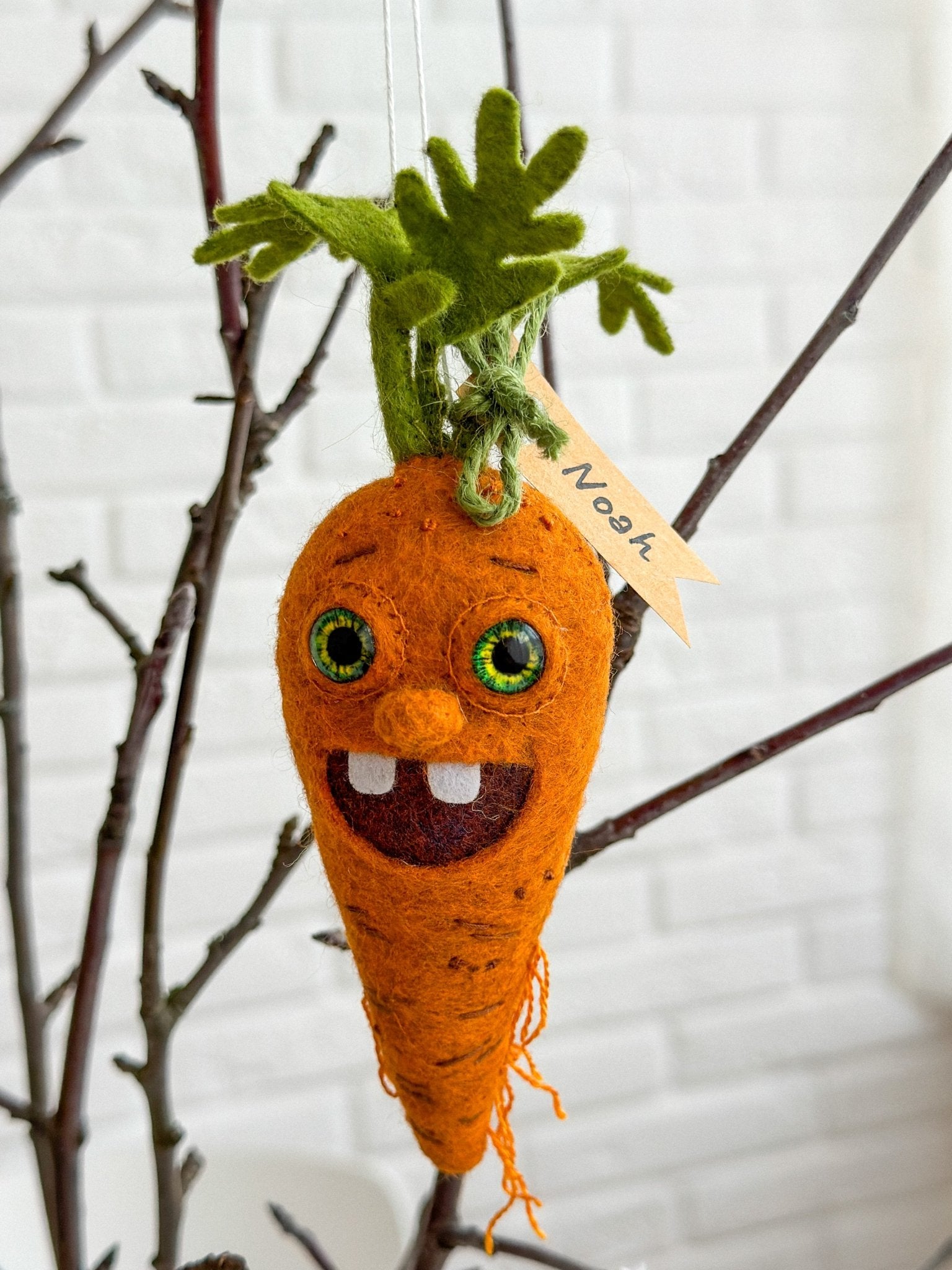 Carrot Decorations - WoollyFox
