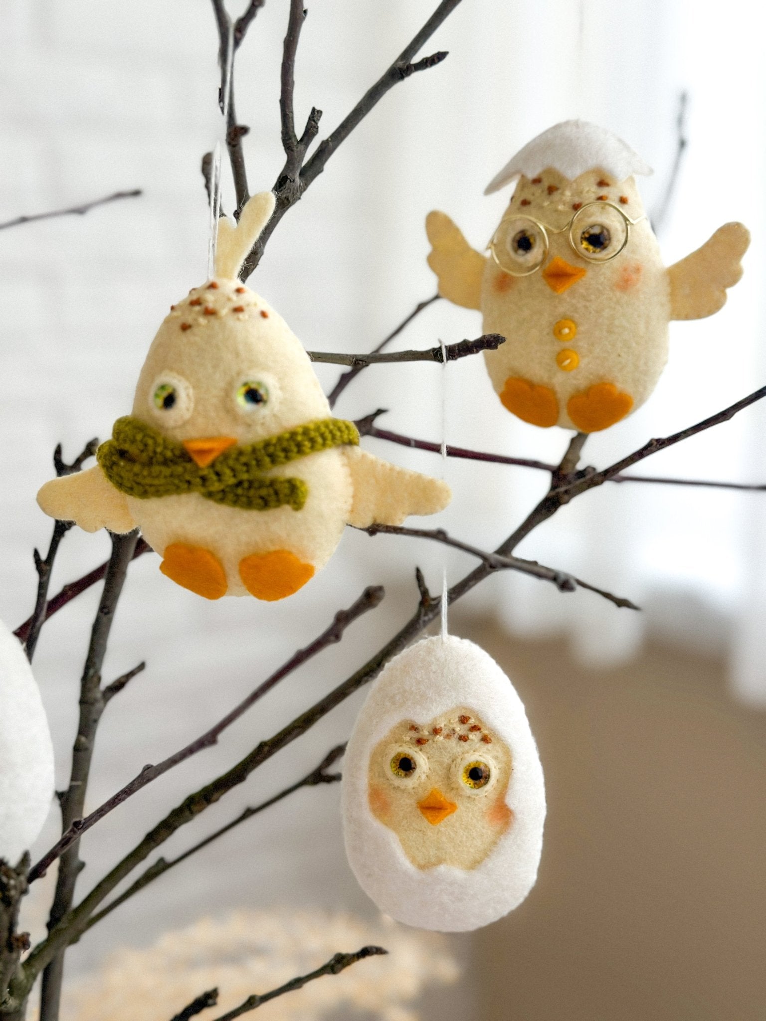 Chicken Ornament - WoollyFox