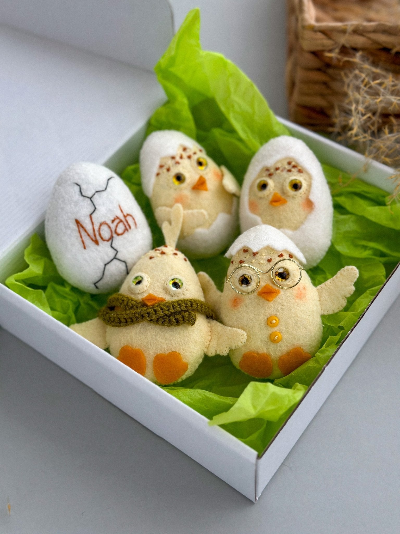 Chicken Ornament - WoollyFox