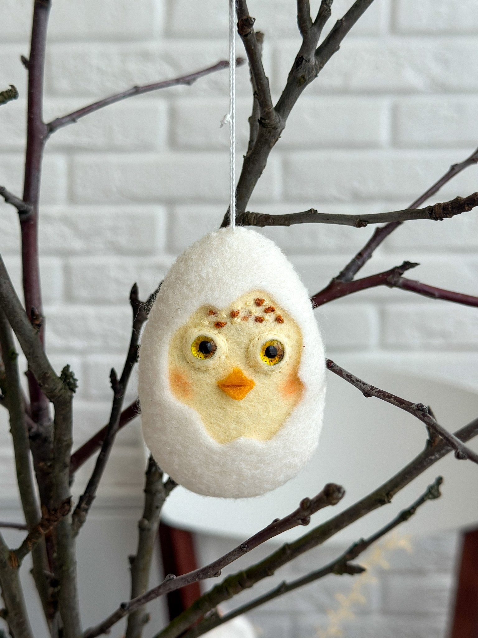 Chicken Ornament - WoollyFox