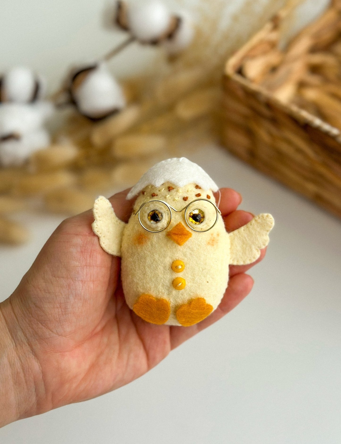 Chicken Ornament - WoollyFox