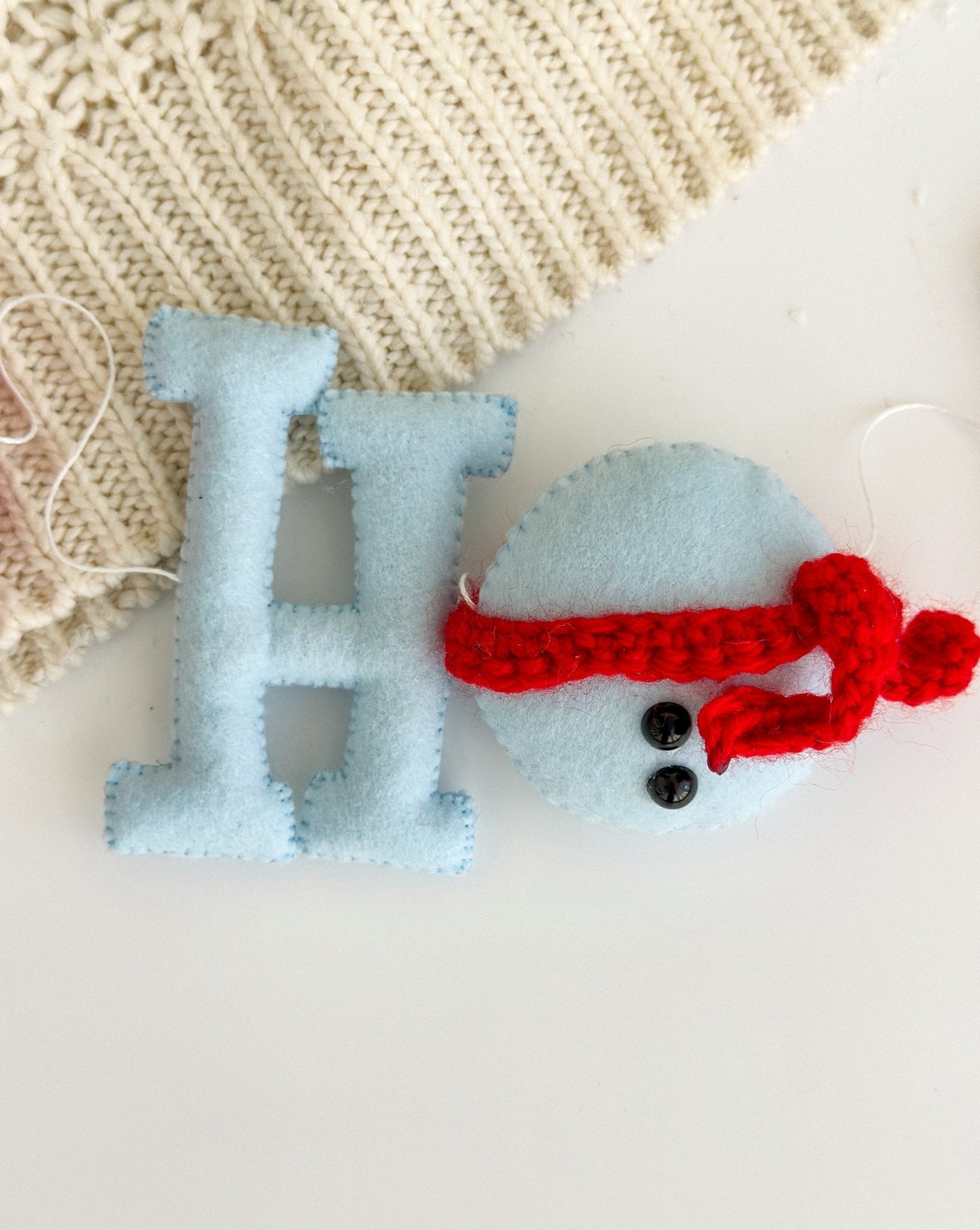 Christmas Garland Ho - Ho - WoollyFox