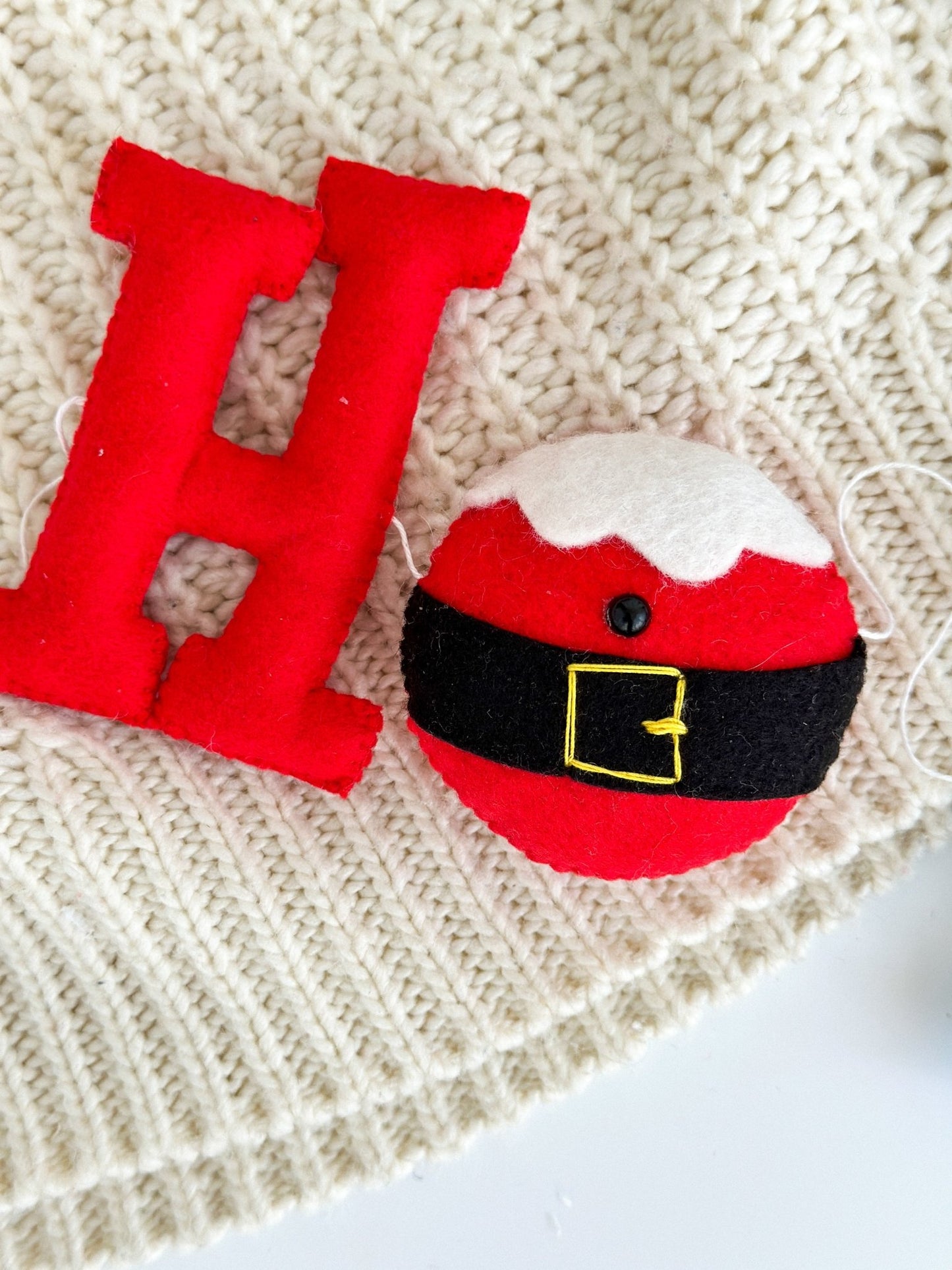 Christmas Garland Ho - Ho - WoollyFox
