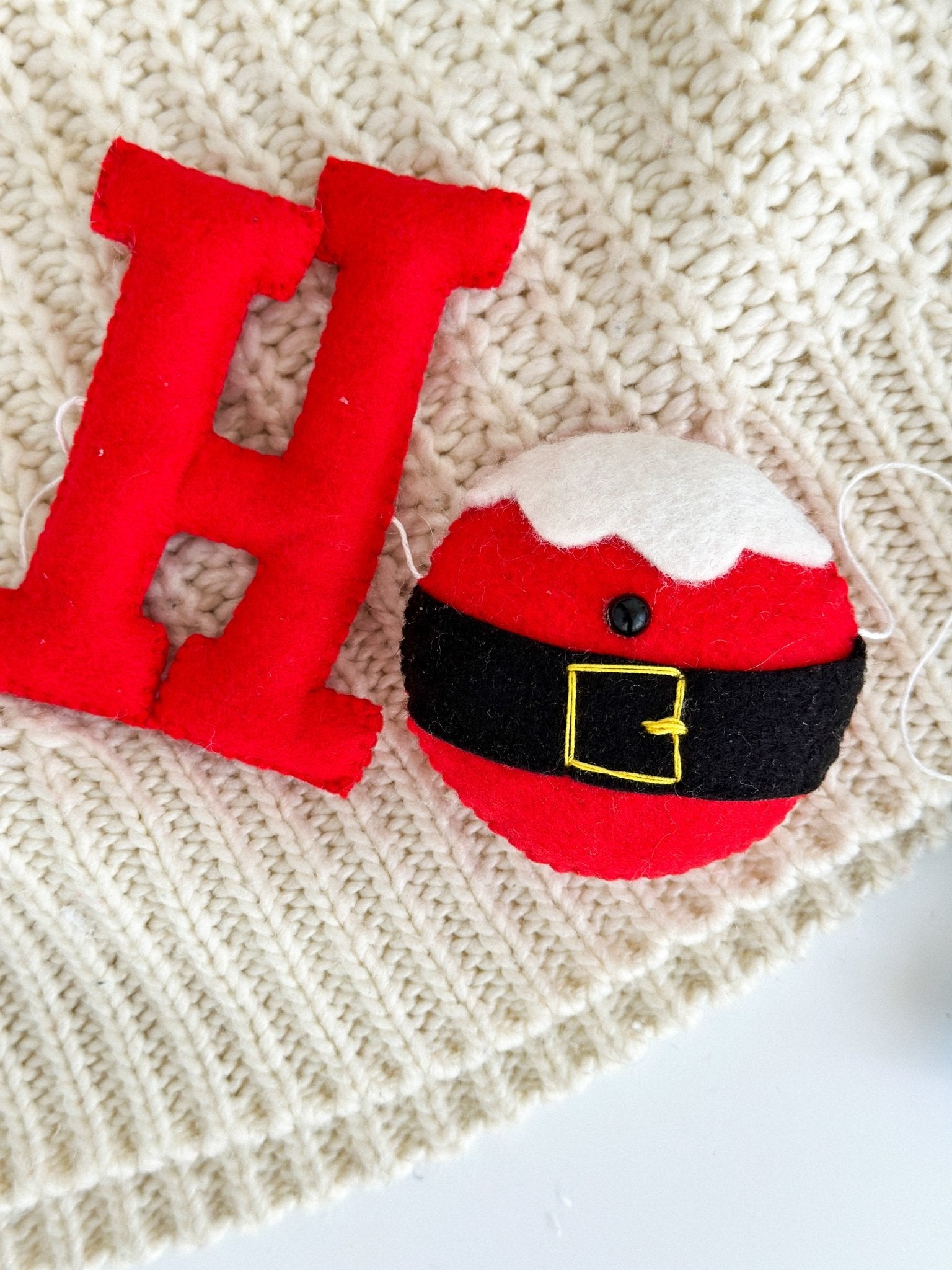 Christmas Garland Ho - Ho - WoollyFox