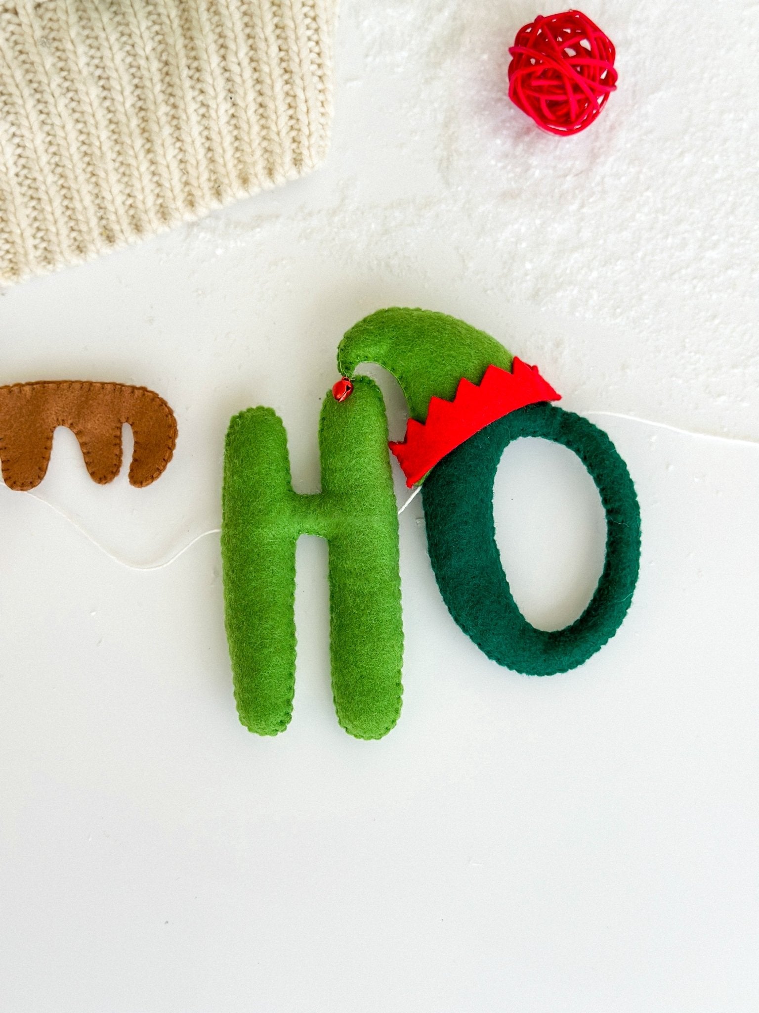 Christmas Garland Ho - Ho - Ho - WoollyFox