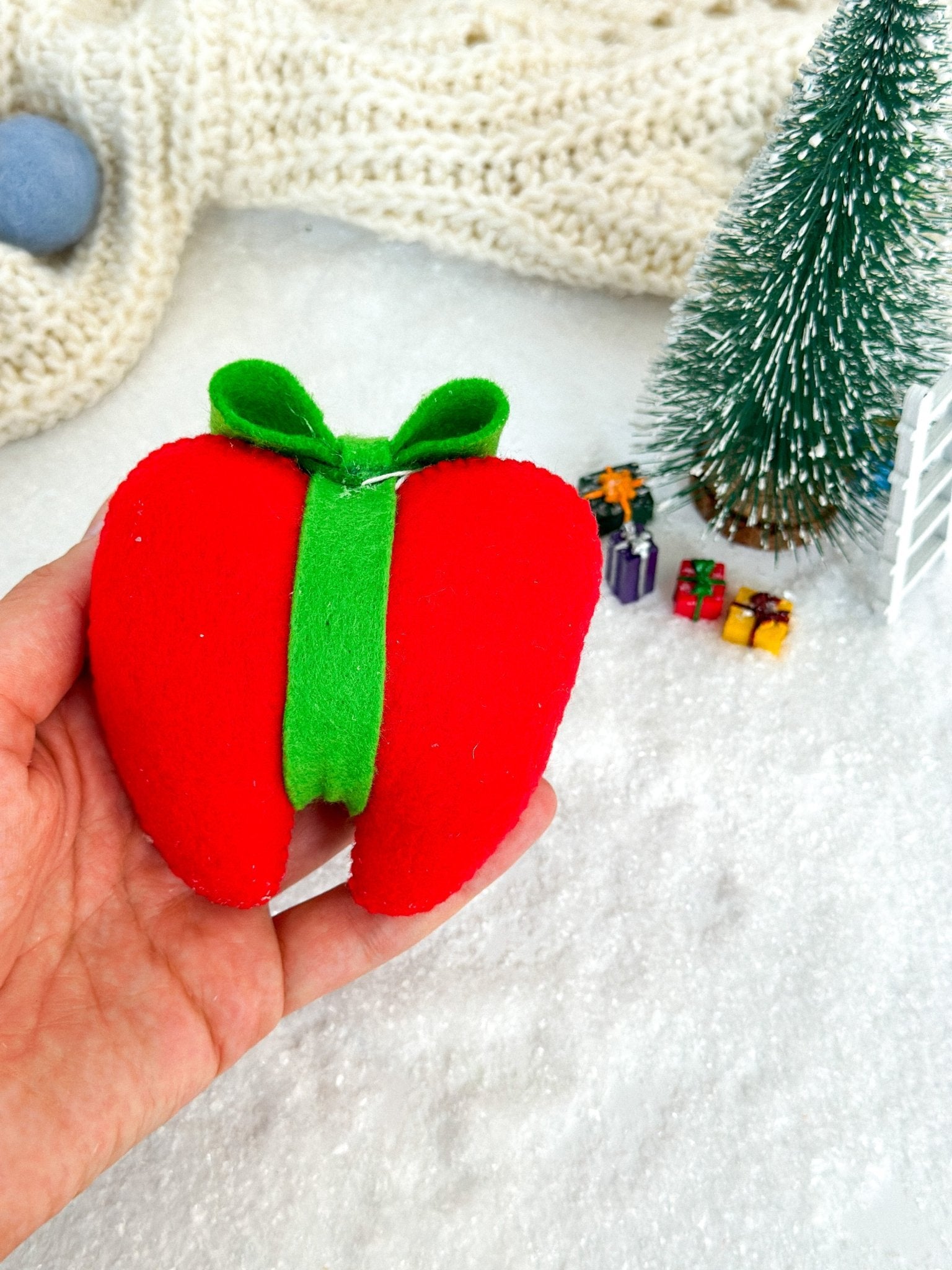 Christmas Tooth Gift Ornament - WoollyFox
