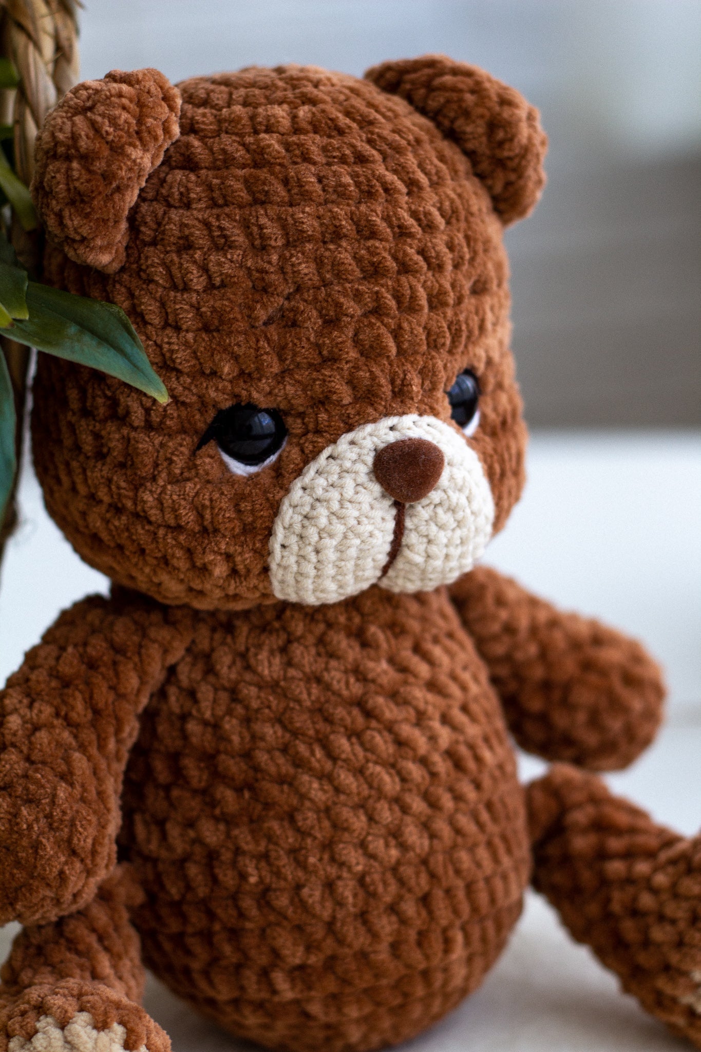 Crochet Bear Plushie - WoollyFox
