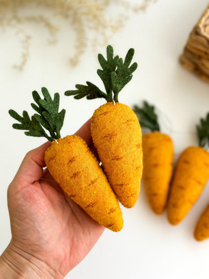 Easter Carrot Ornaments - WoollyFox