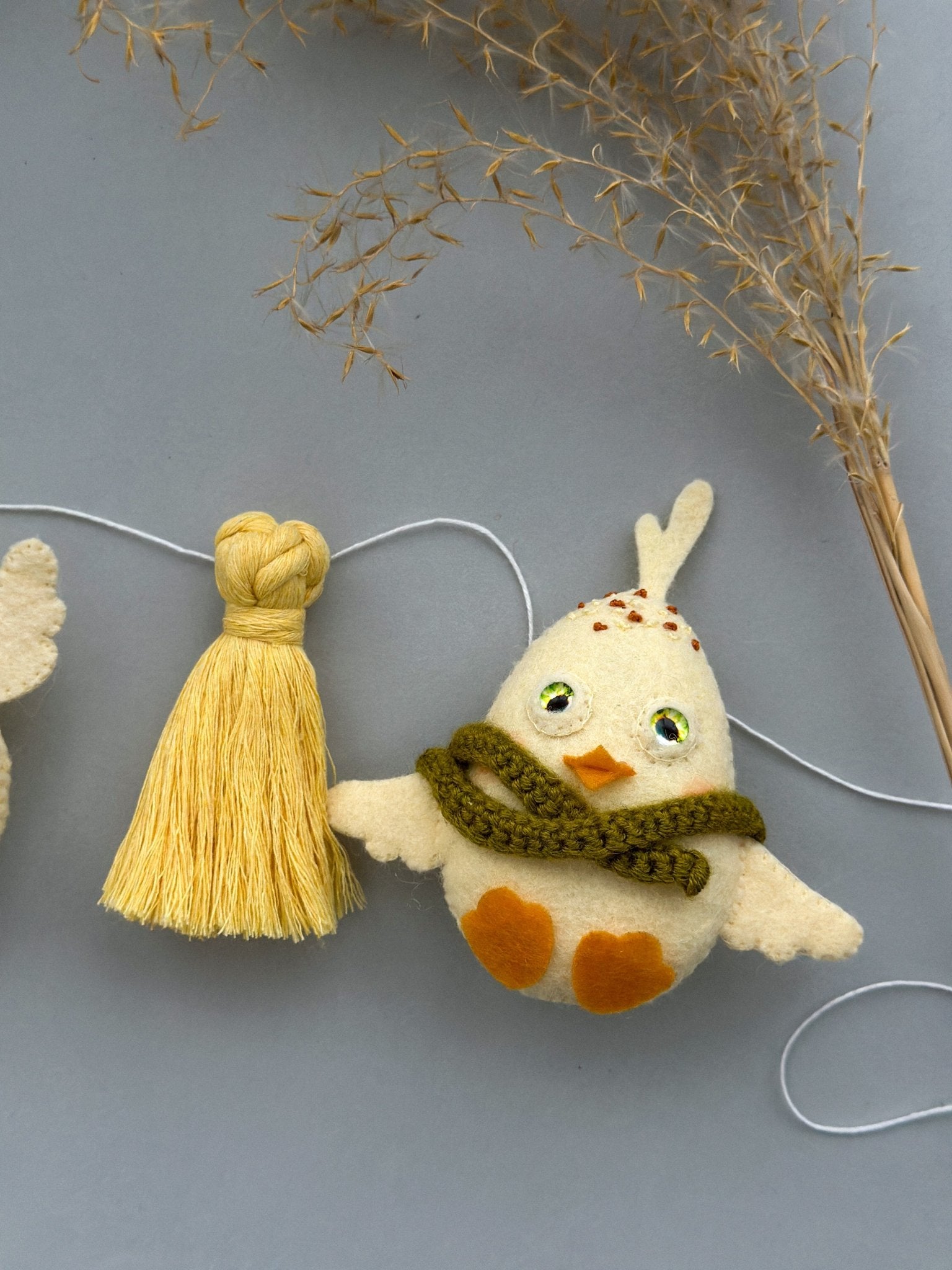 Easter Chicken Garland - WoollyFox
