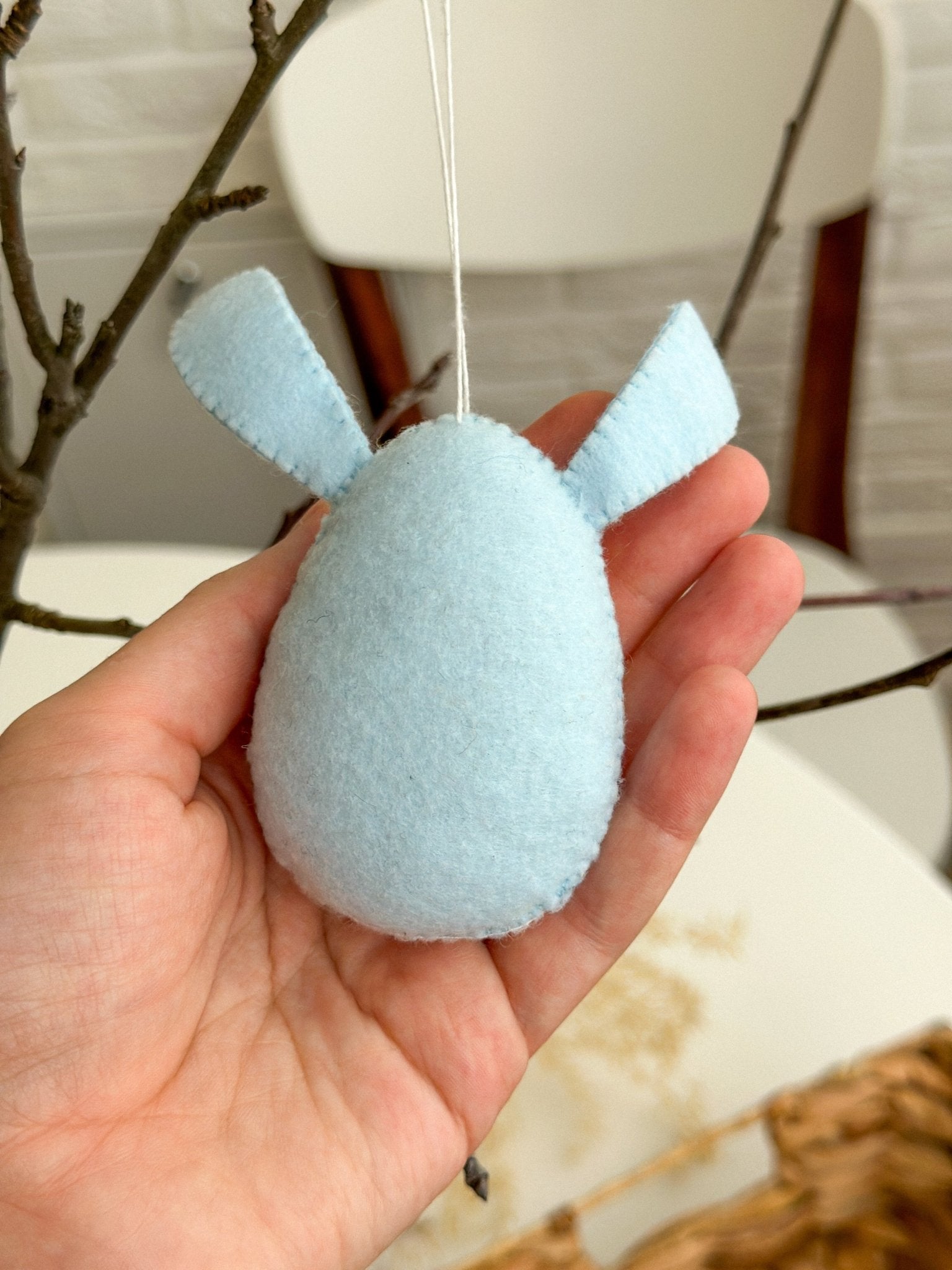 Easter Chicken Ornament - WoollyFox