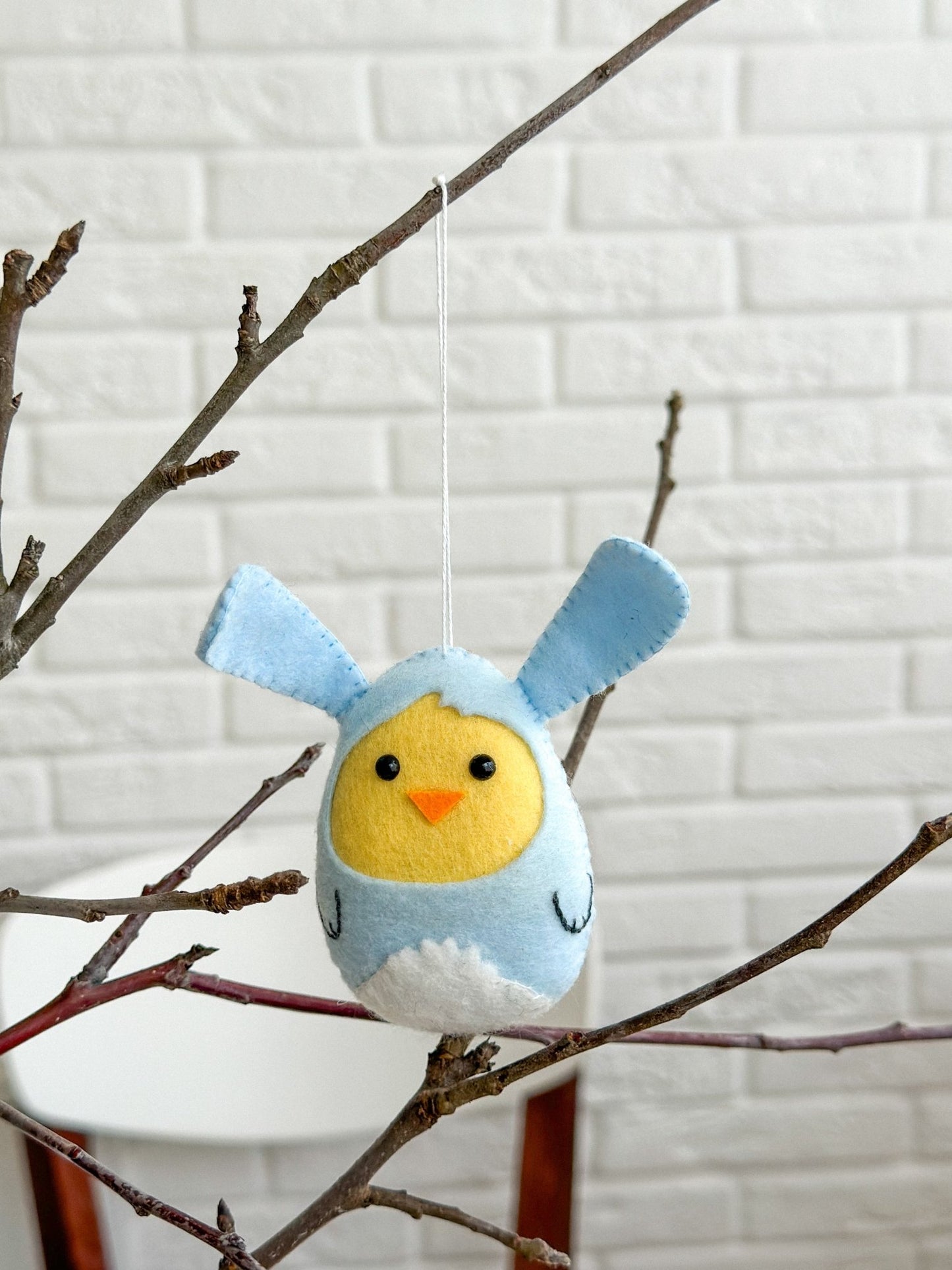 Easter Chicken Ornament - WoollyFox