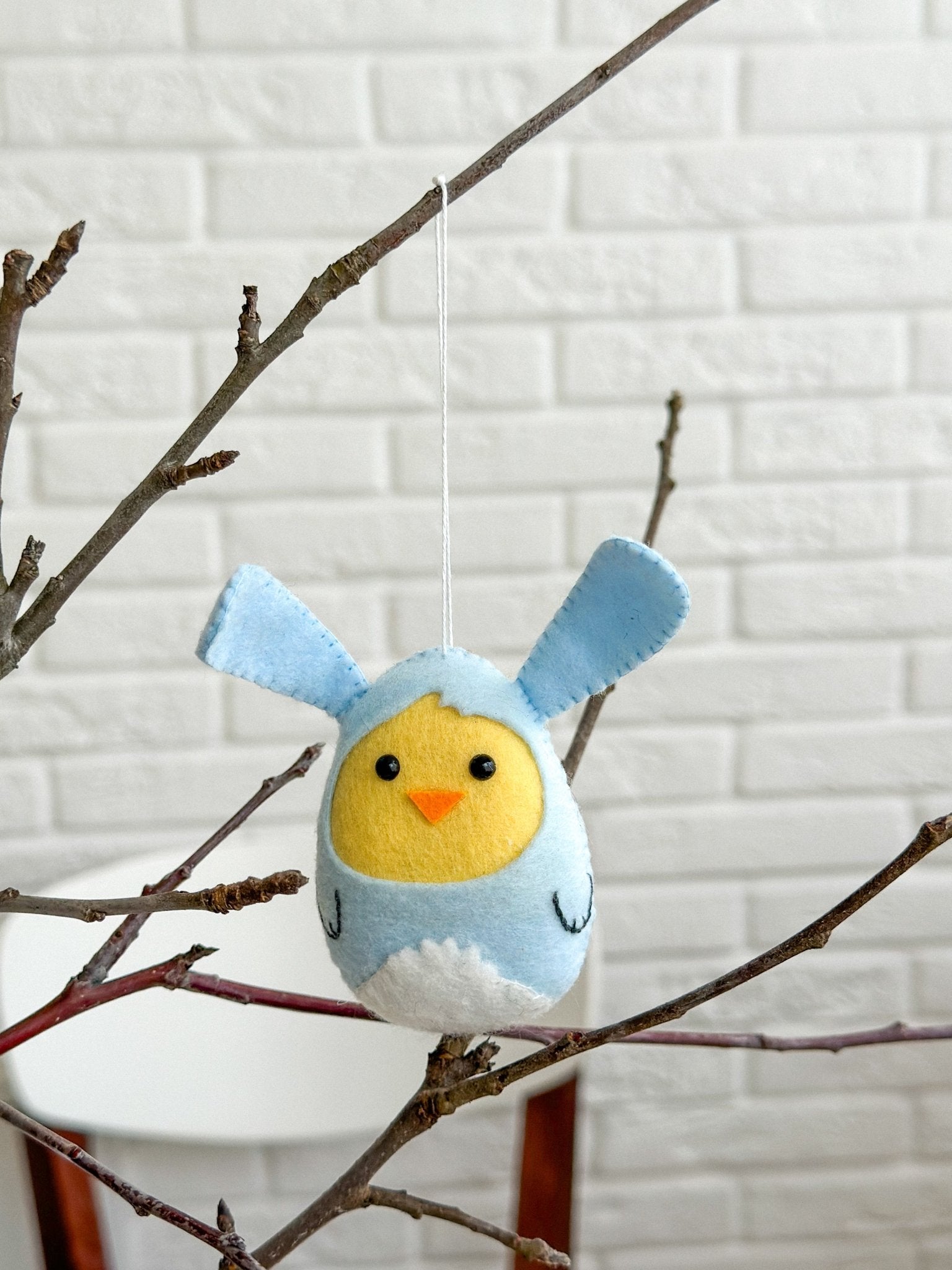 Easter Chicken Ornament - WoollyFox