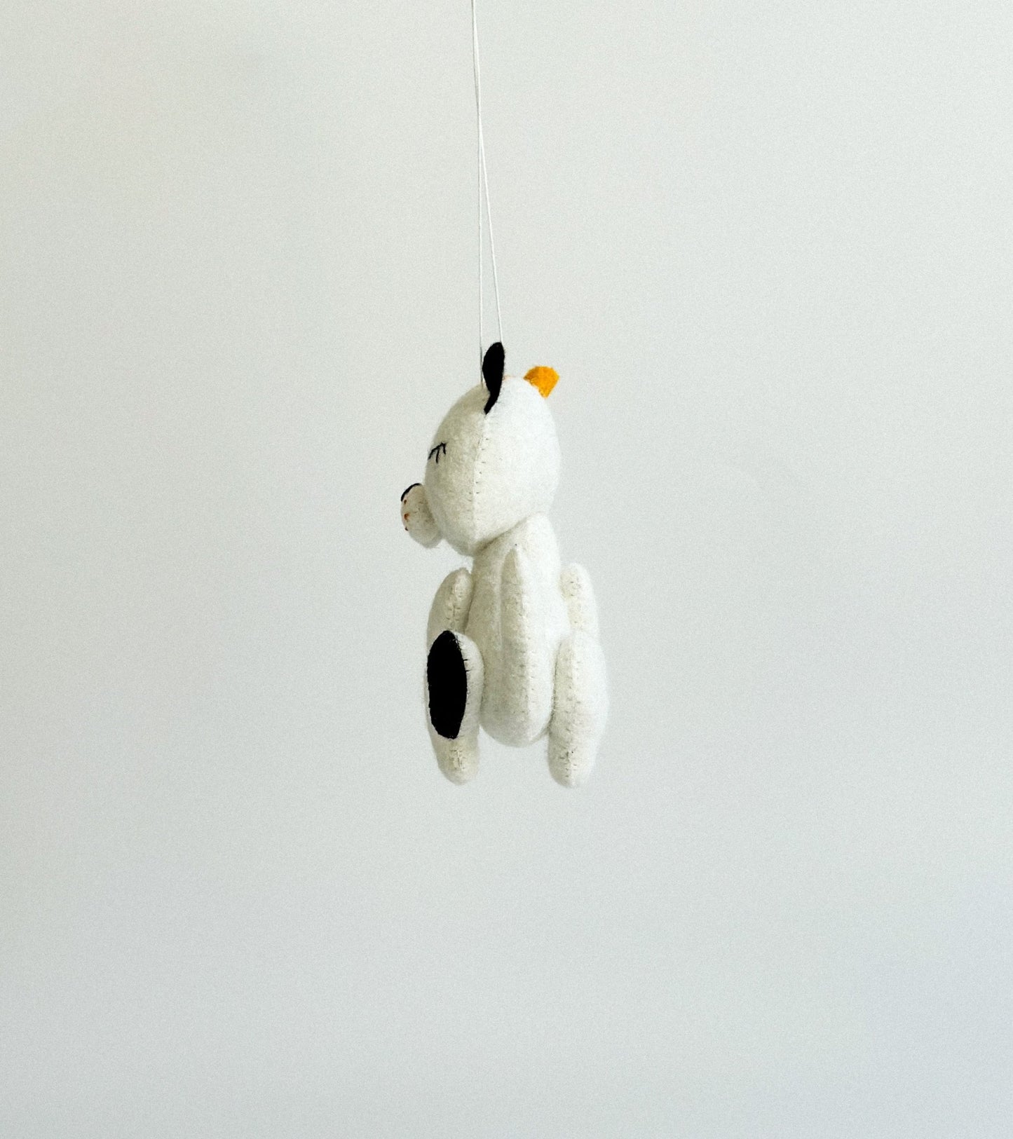Felt Cat Ornament - WoollyFox