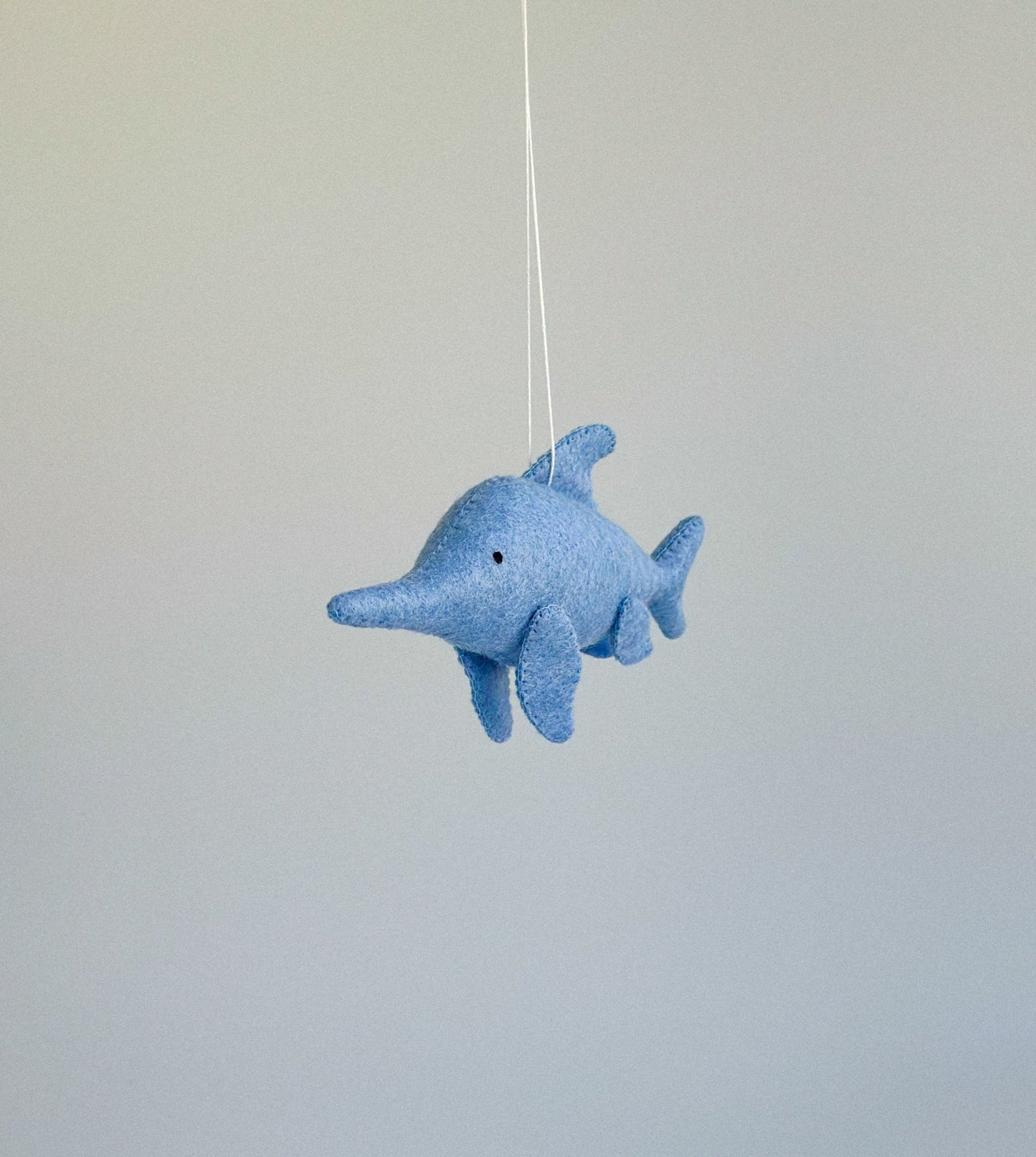 Felt Dolphin Ornament - WoollyFox