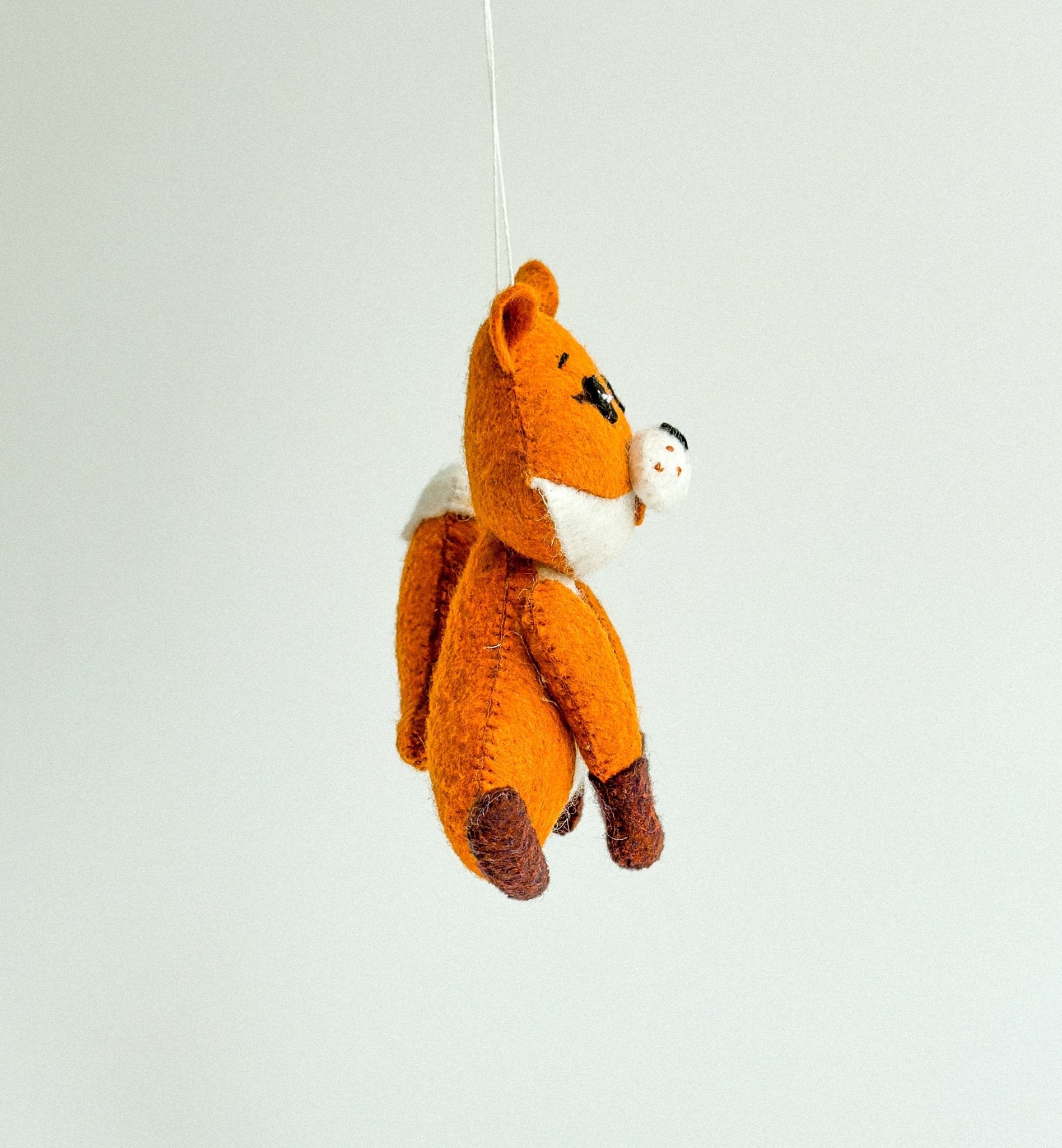Felt Fox Ornament - WoollyFox