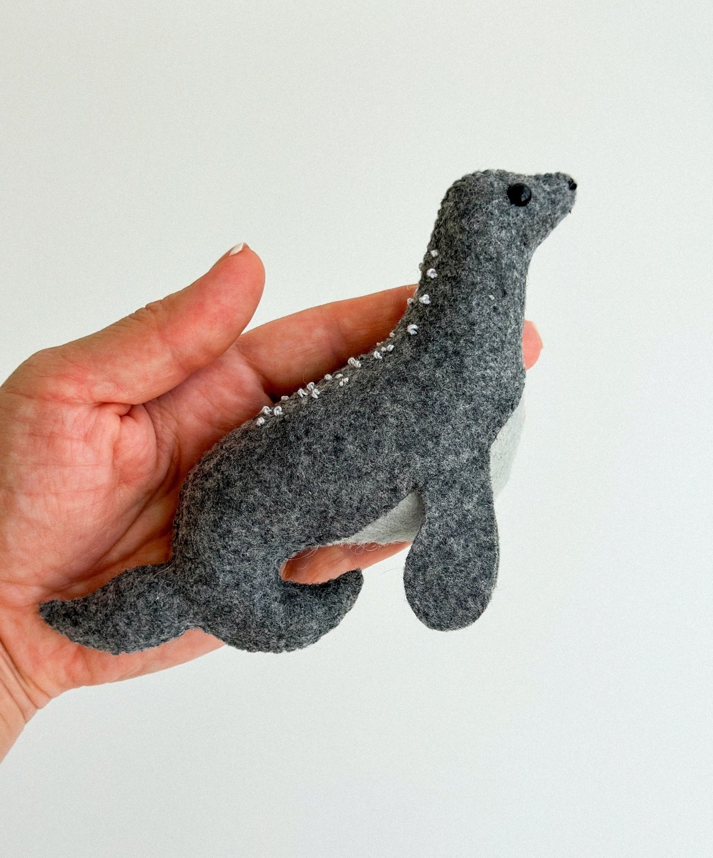 Felt Fur Seal Ornament - WoollyFox