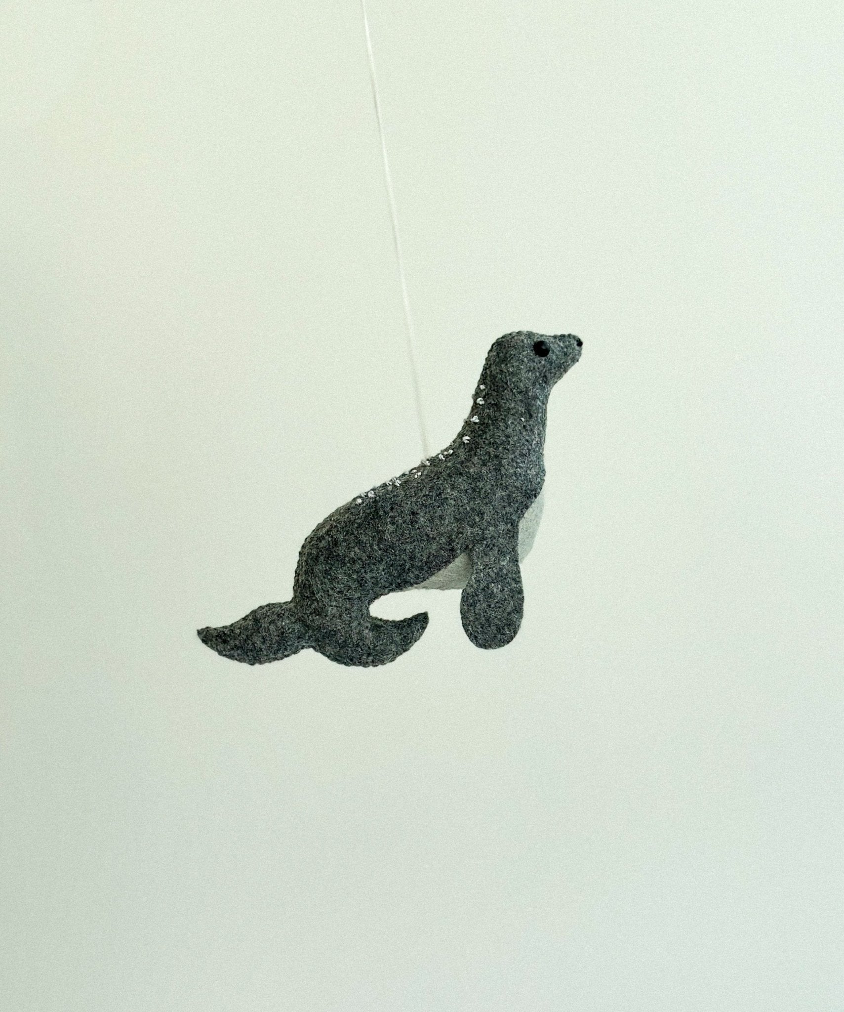 Felt Fur Seal Ornament - WoollyFox