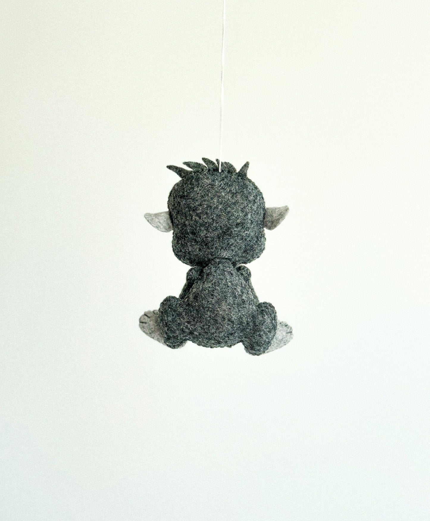 Felt Gorilla Ornament - WoollyFox