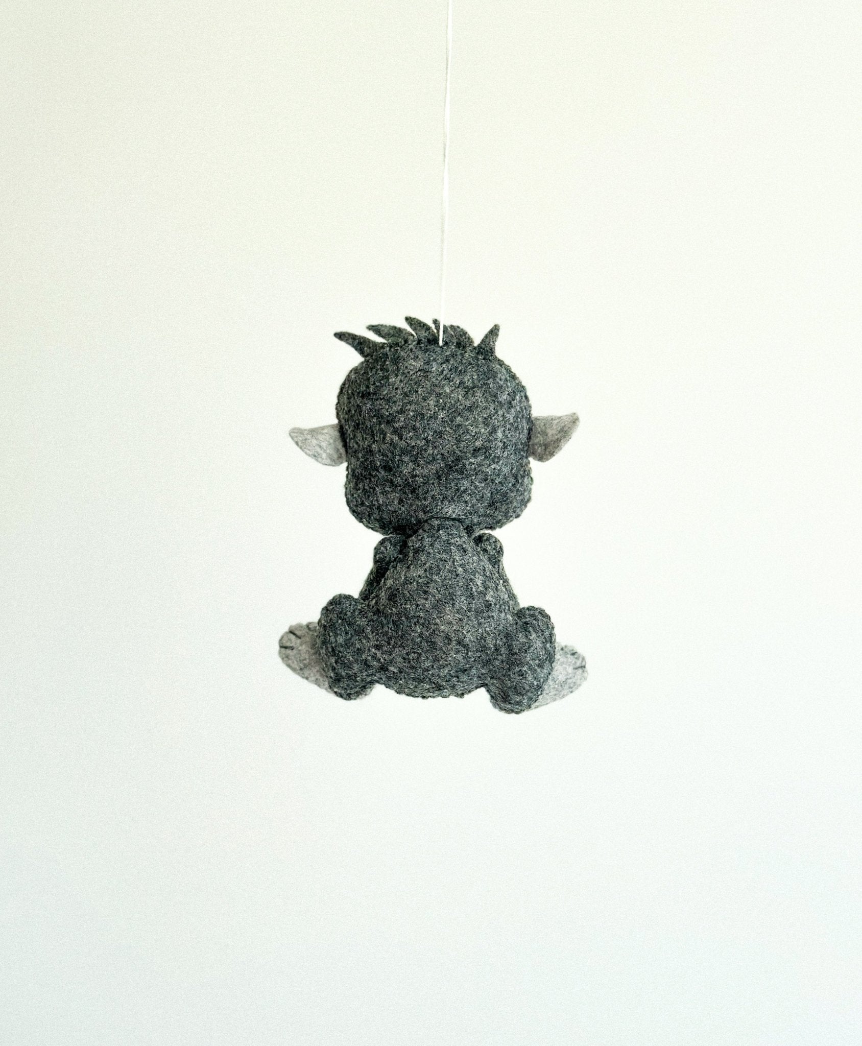 Felt Gorilla Ornament - WoollyFox