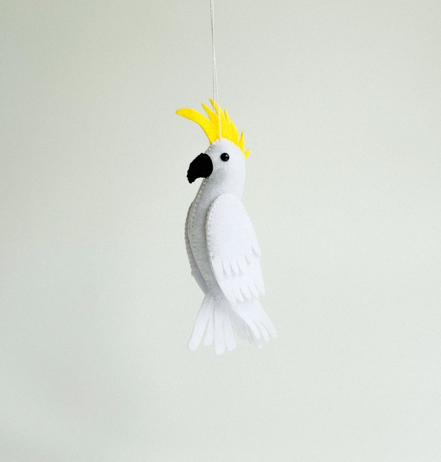 Felt Parrot Ornament - WoollyFox