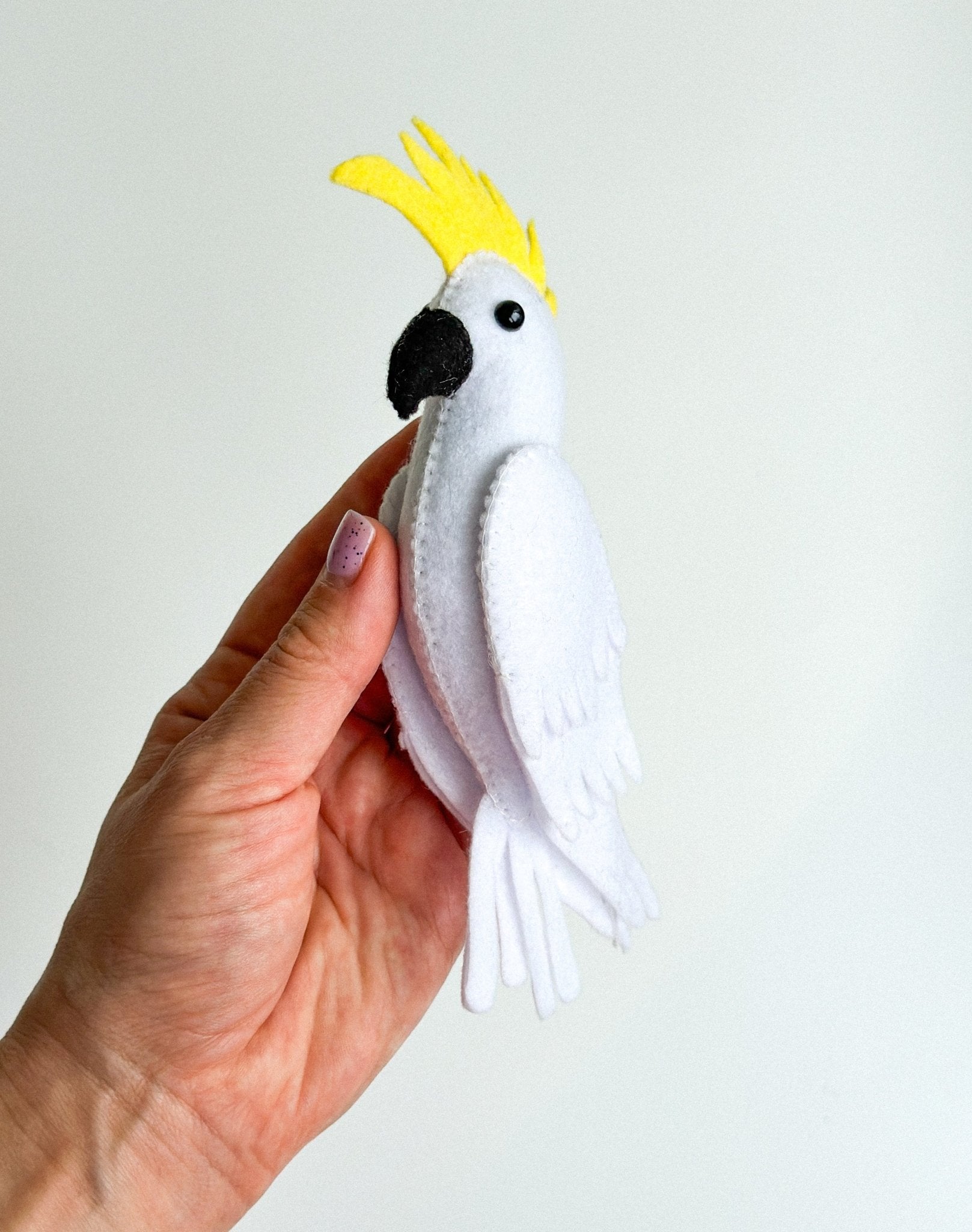 Felt Parrot Ornament - WoollyFox