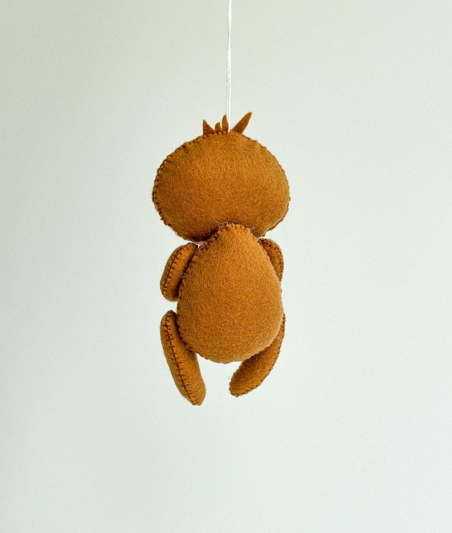 Felt Sloth Ornament - WoollyFox
