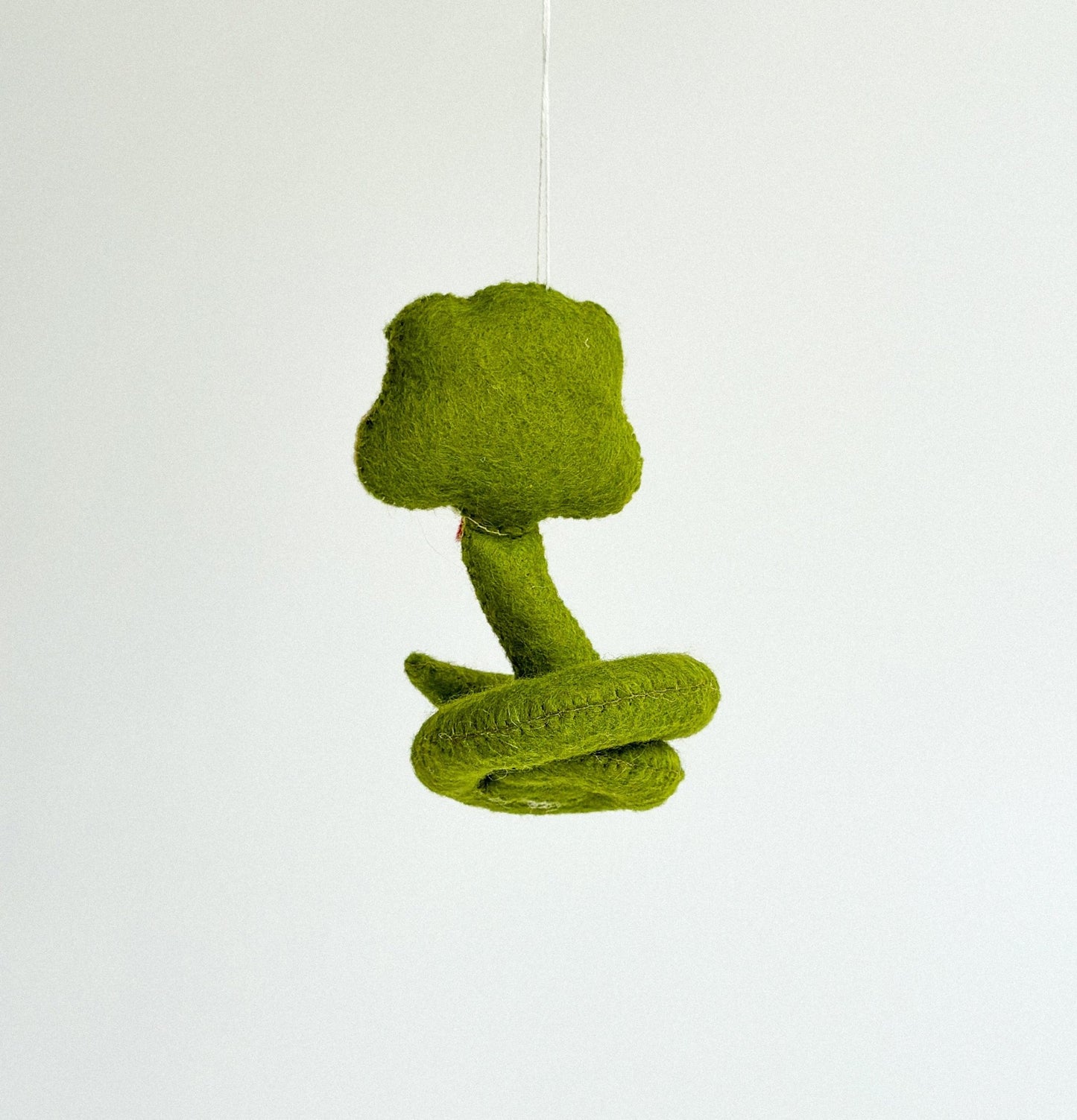 Felt Snake Ornament - WoollyFox