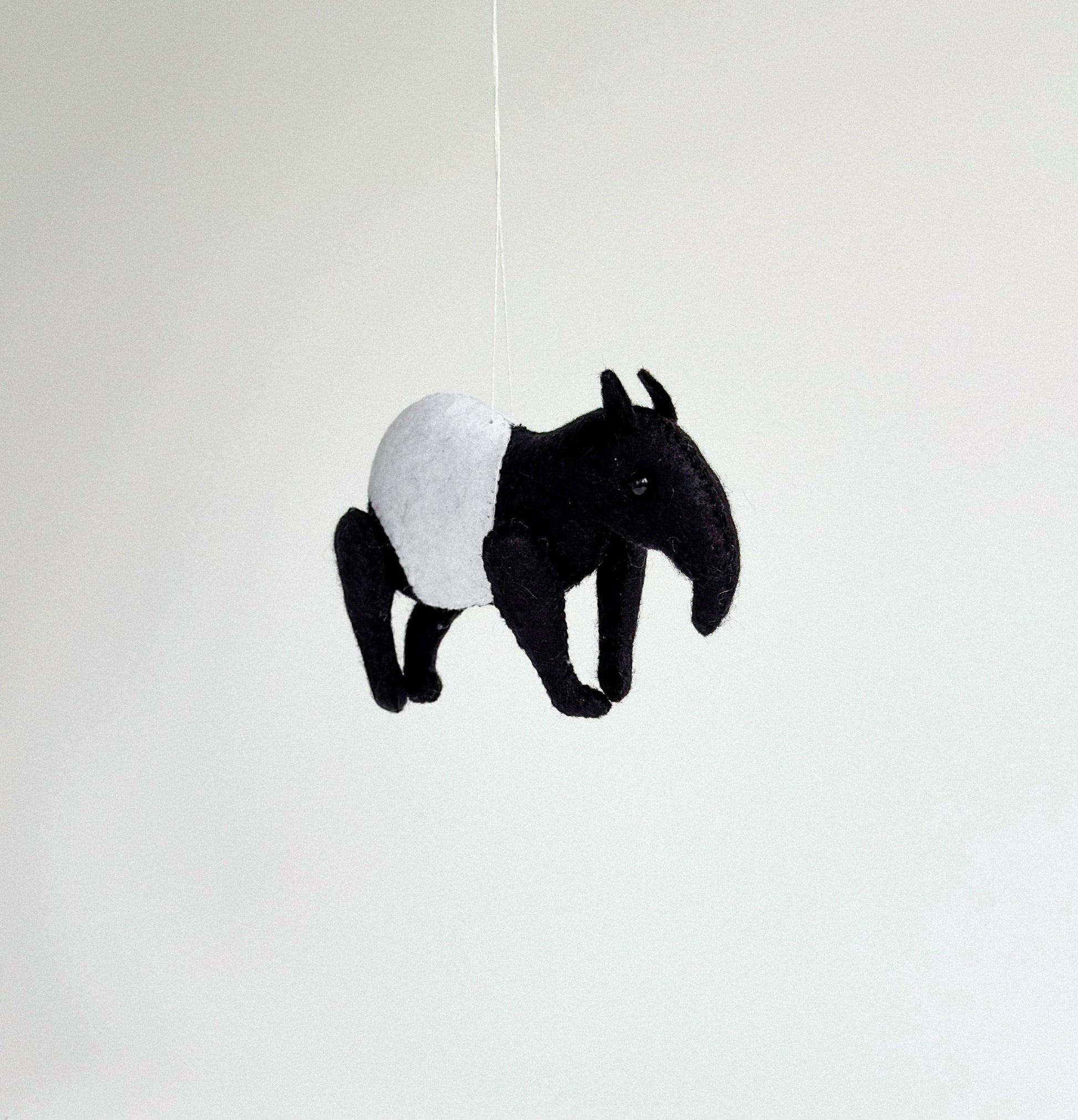 Felt Tapir Ornament - WoollyFox