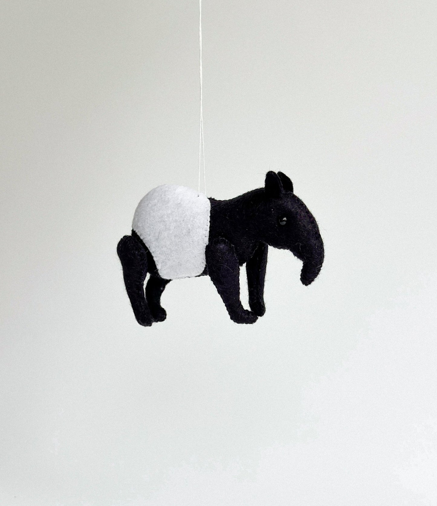 Felt Tapir Ornament - WoollyFox