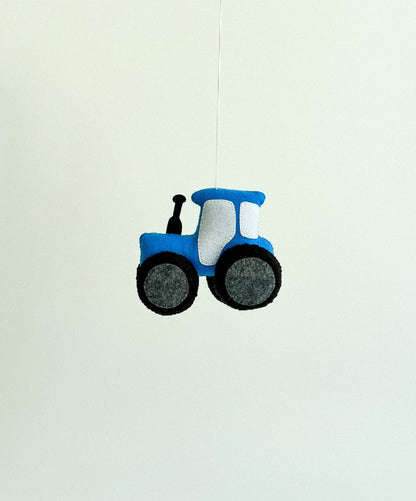 Felt Tractor Ornament - WoollyFox