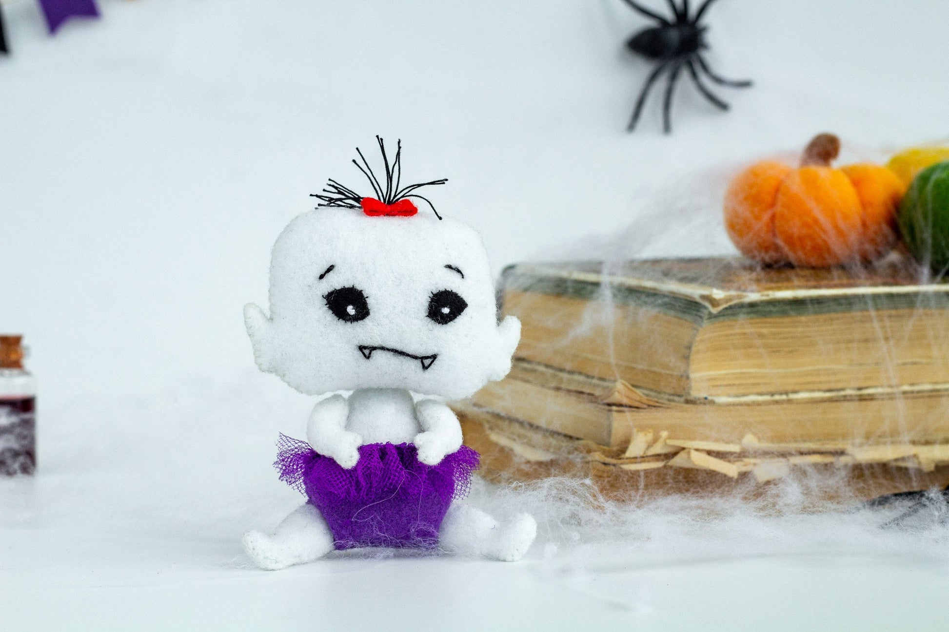 Felt Vampire Doll - WoollyFox